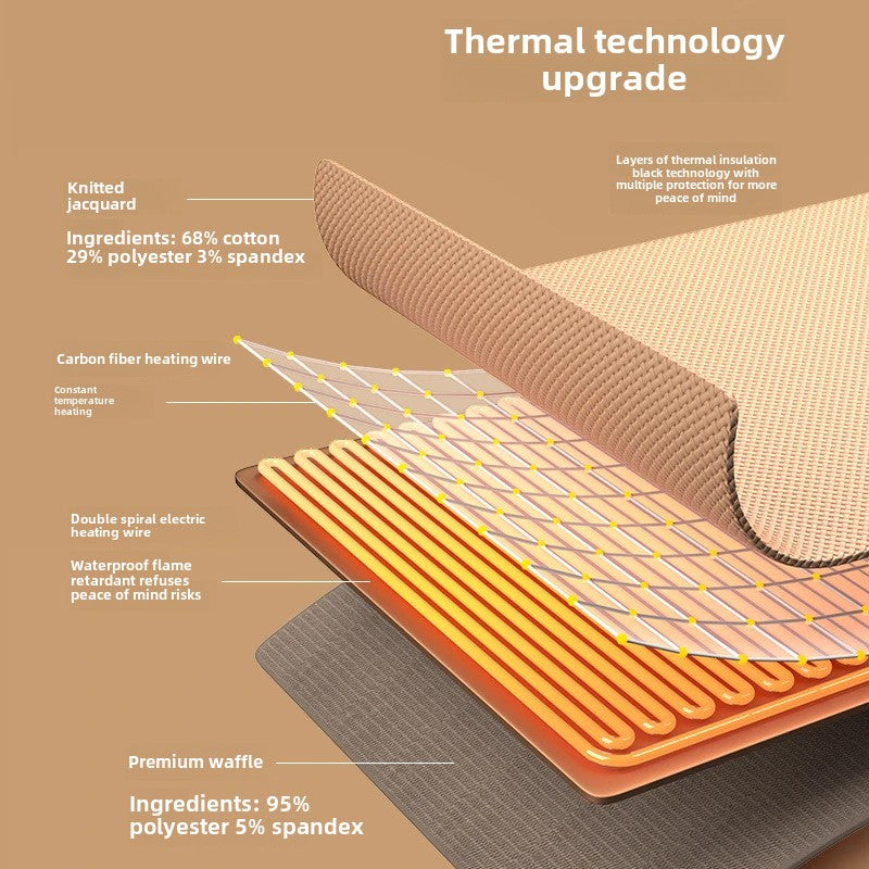 Cross-border electric blanket USB car outdoor camping office heating blanket single mattress warm-up heating blanket