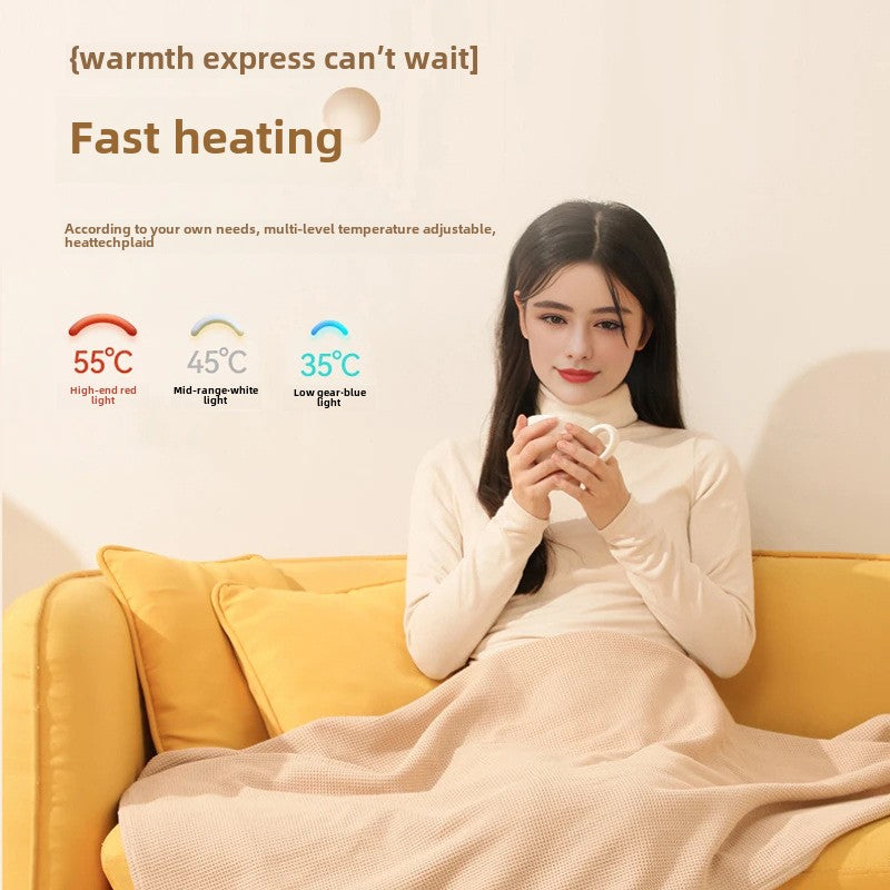 Cross-border electric blanket USB car outdoor camping office heating blanket single mattress warm-up heating blanket