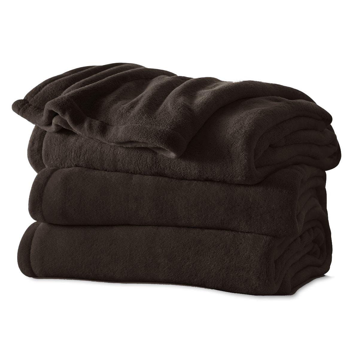 Sunbeam Royal Luxe Cabernet Heated Personal Throw / Blanket, Cozy-Warm, Adjustable Heat Settings