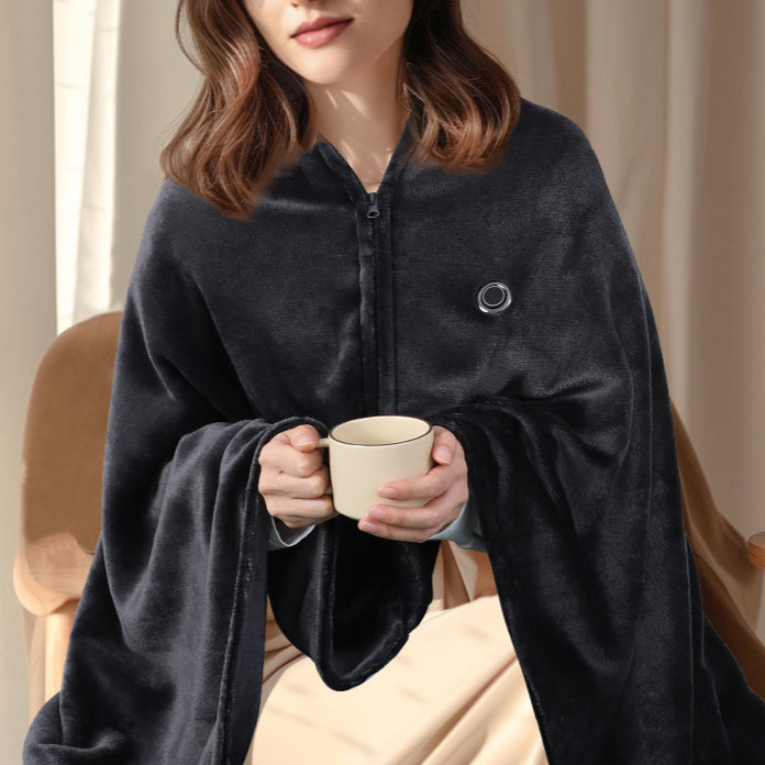 Electric Shawl, Winter Multifunctional Electric Warm Blanket, Warm Cloak, Electric Blanket, Office Heating Shawl