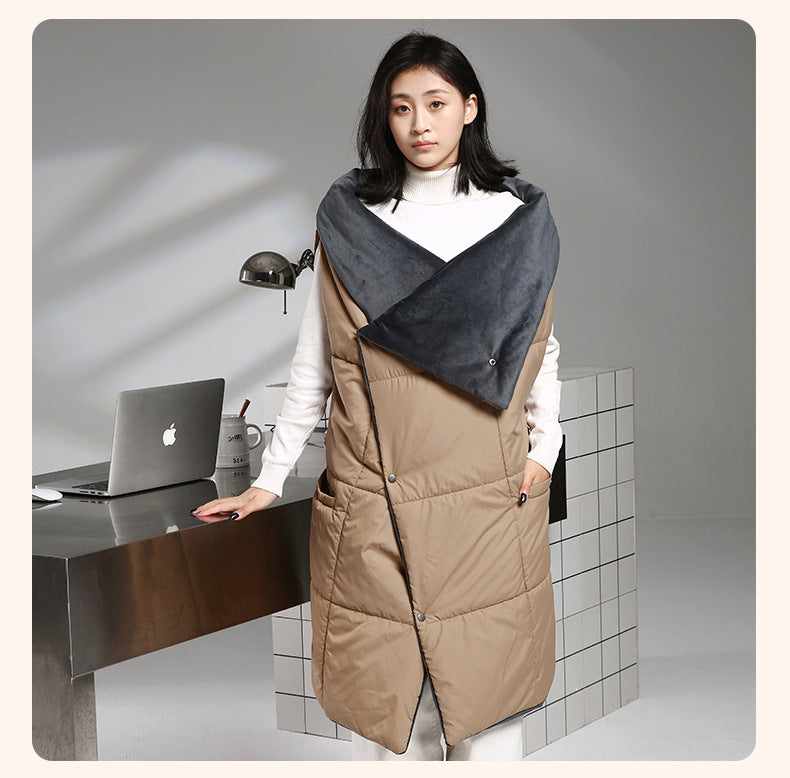 Electric blanket, office home, heating blanket, piled and thickened USB cross-border intelligent multi-function, shawl vest