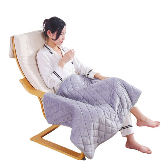 USB electric blanket 5V low voltage multi-function shawl warm blanket cross-border heating blanket office can be laid, covered and worn